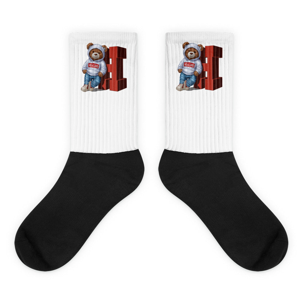 Junie The Healing Bear Socks