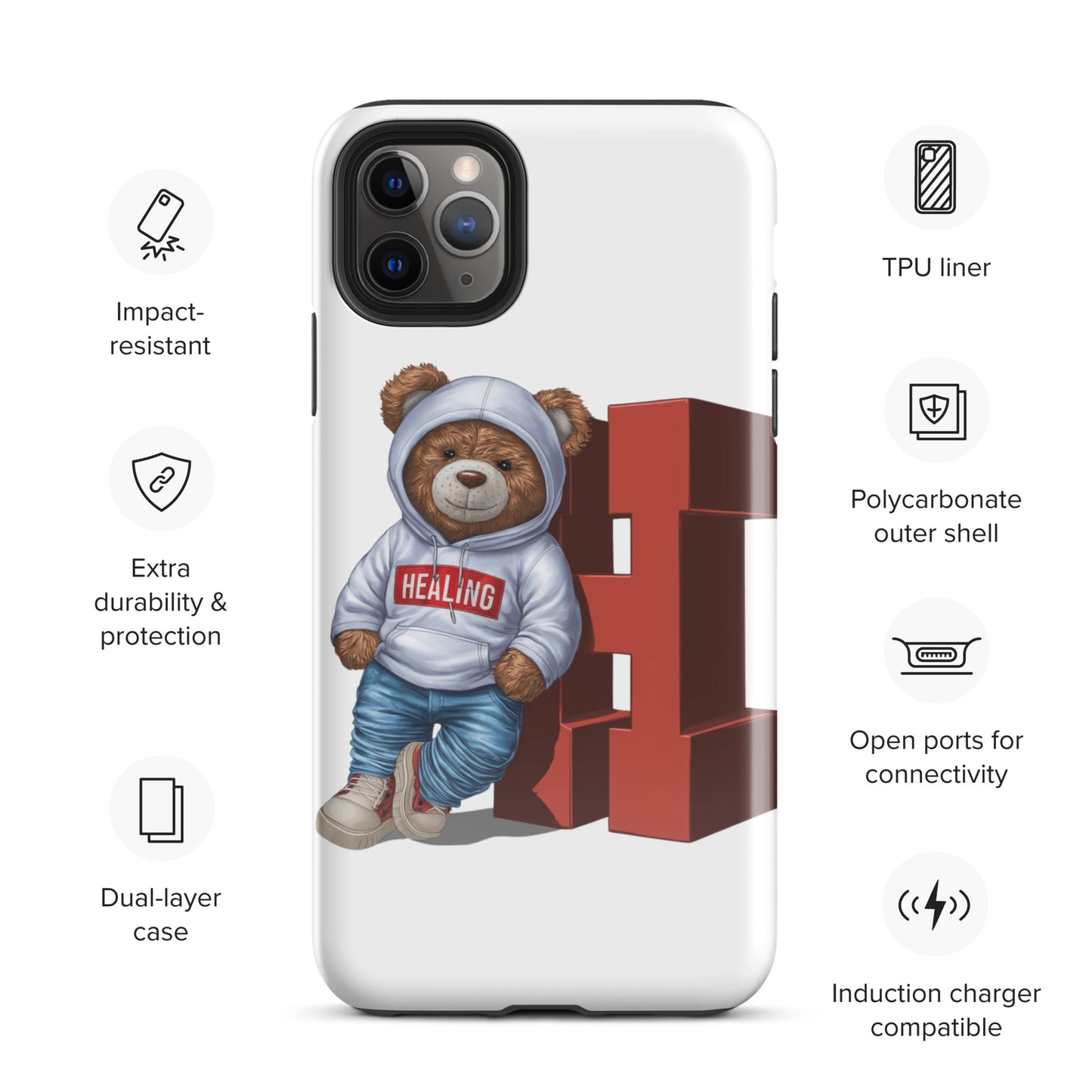 Junie The Healing Bear Tough Case for iPhone®