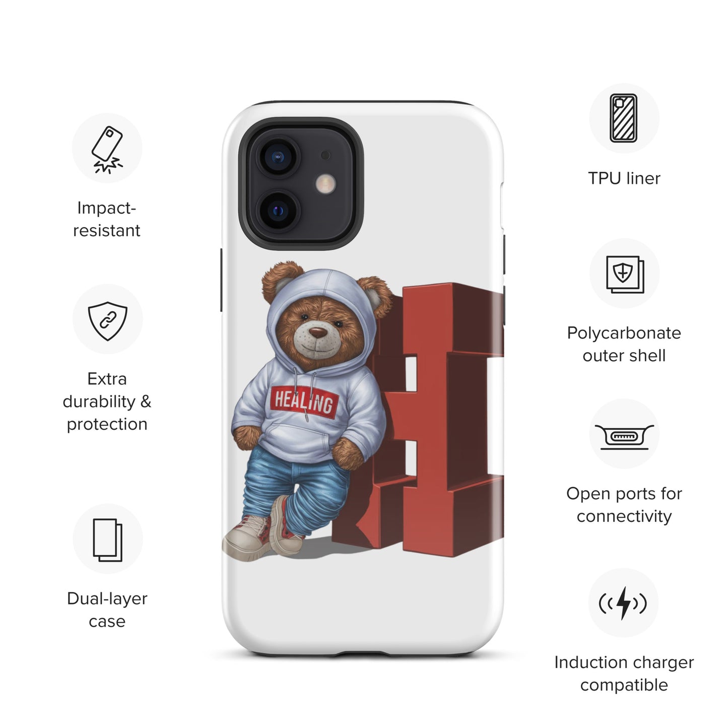 Junie The Healing Bear Tough Case for iPhone®