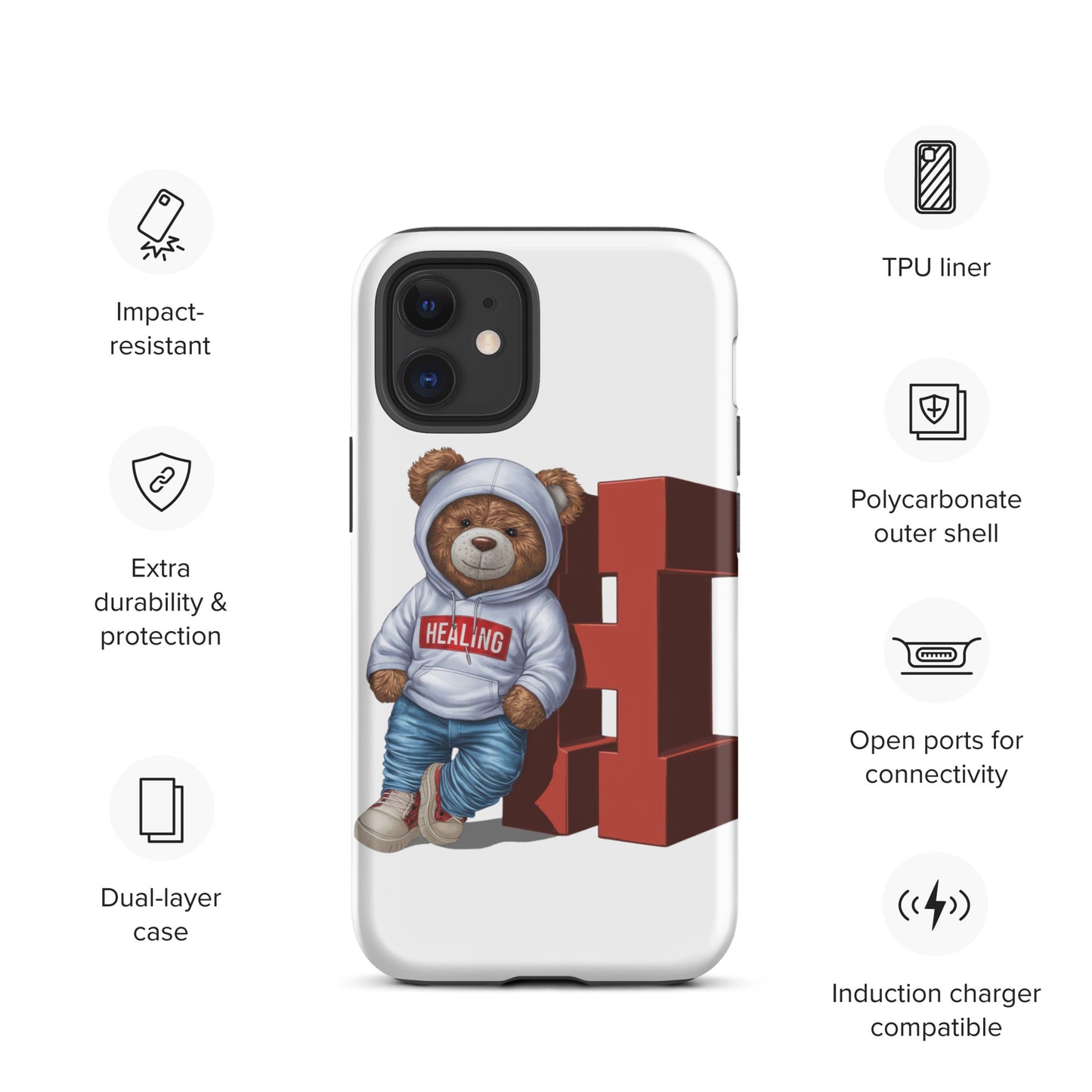 Junie The Healing Bear Tough Case for iPhone®