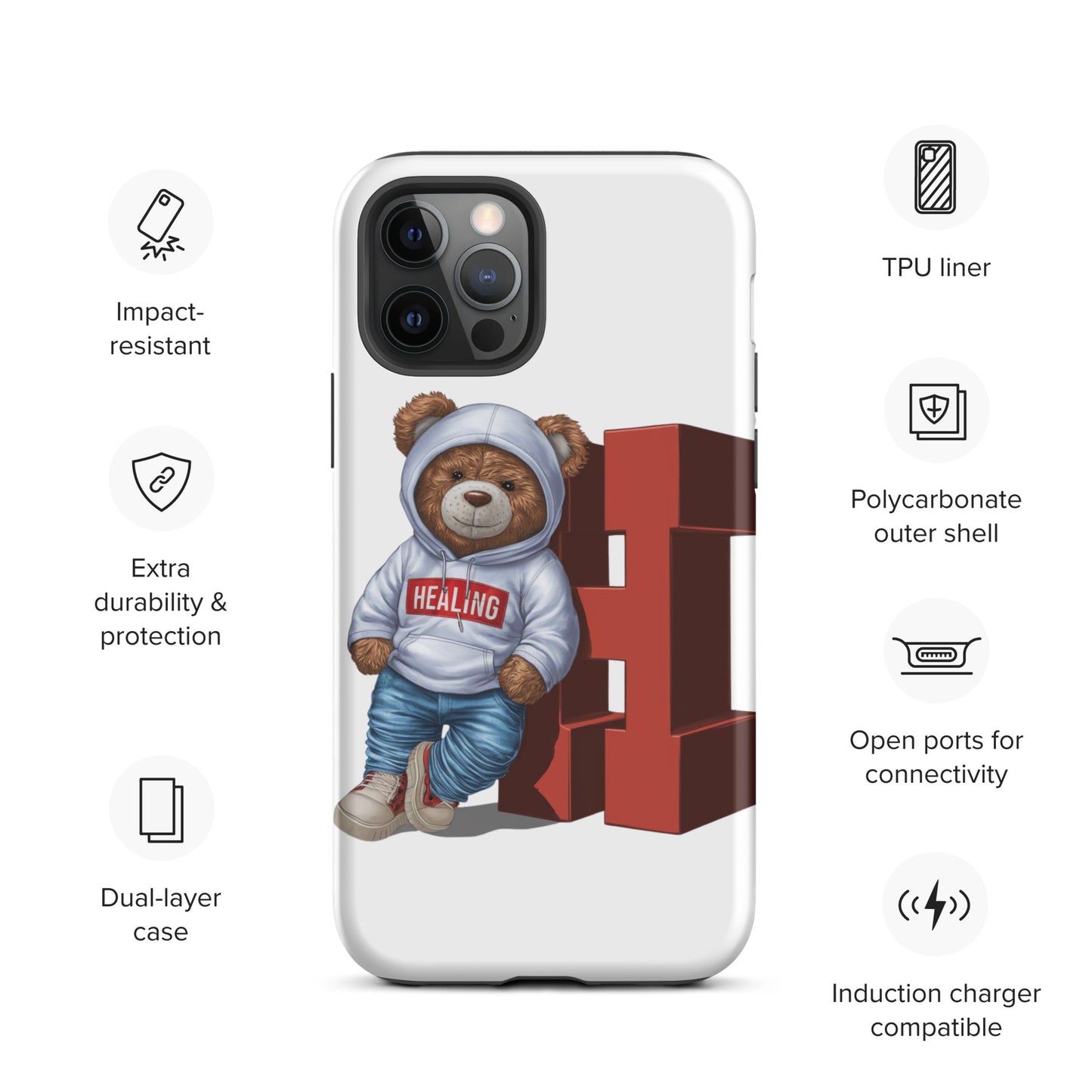 Junie The Healing Bear Tough Case for iPhone®